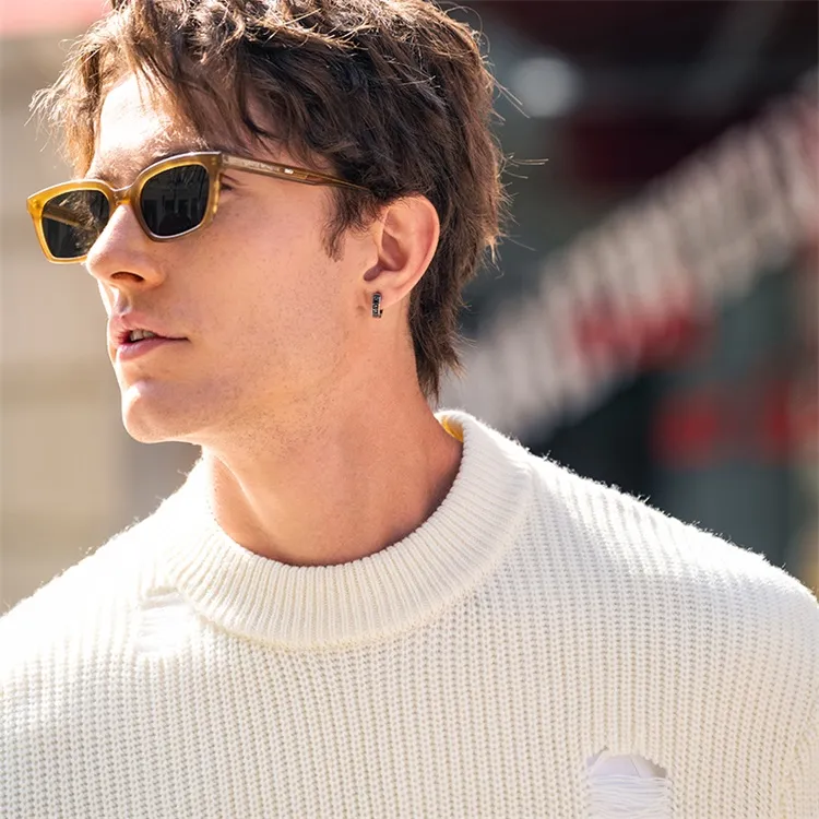 Mr.Bu Sweater Men's Ivory White-5
