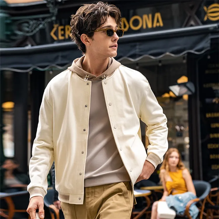 Mr.Bu Sweatshirt Men's Linen Brown-5