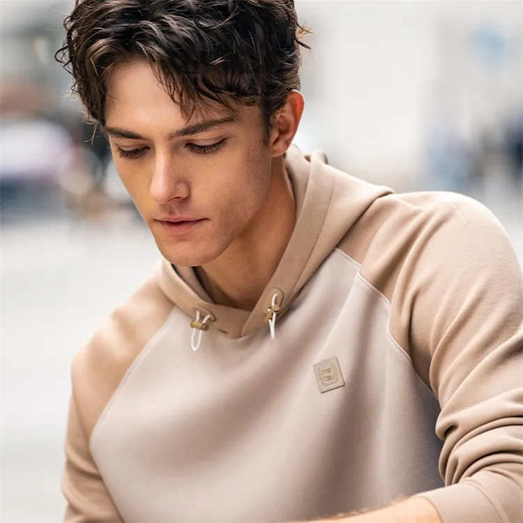 Mr.Bu Sweatshirt Men's Linen Brown-4