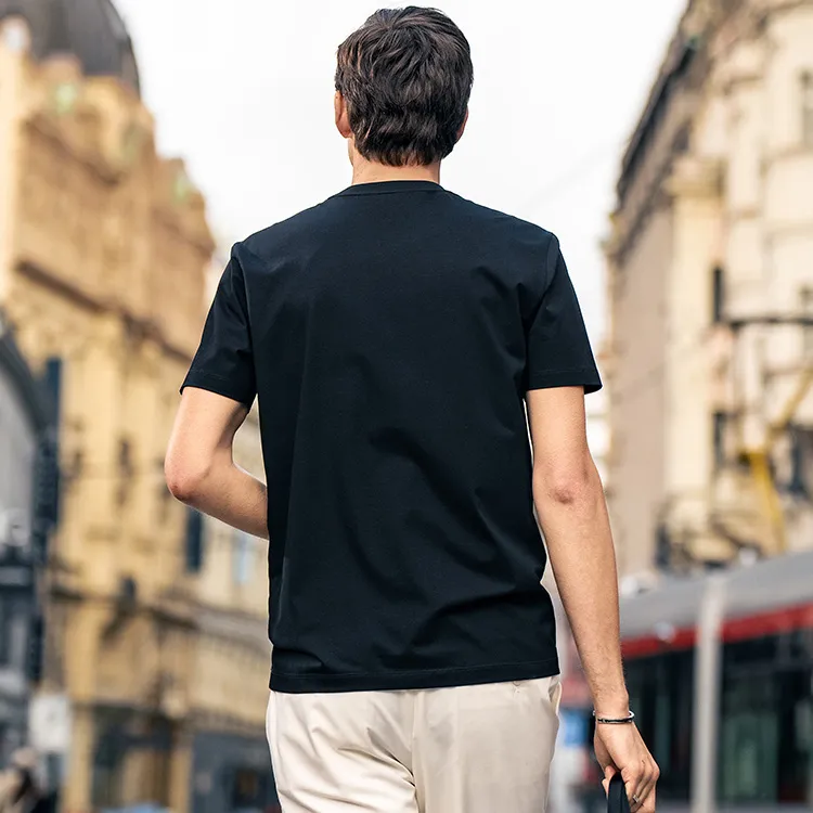 Mr.Bu T Shirt Men's Piano Black-2