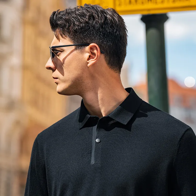 Mr.Bu Sweater Men's Piano Black-5