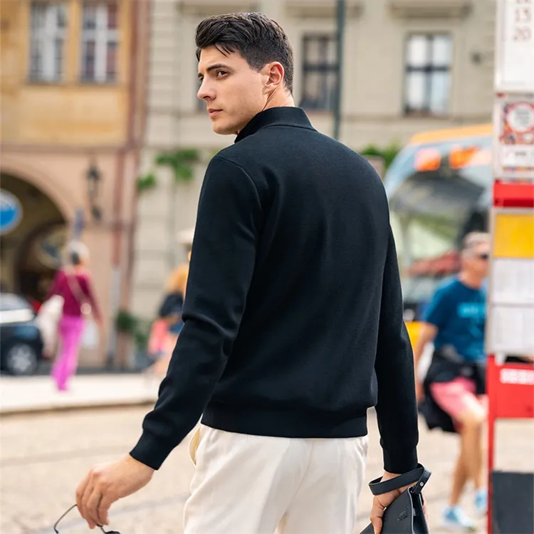 Mr.Bu Sweater Men's Piano Black-6
