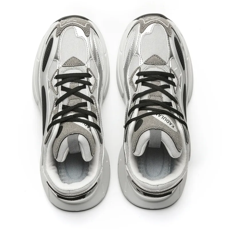 ZOIBBOE Chunky Sneakers Unisex Low Top-3