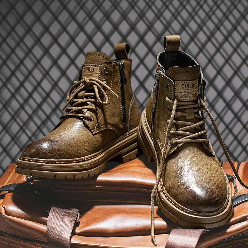 ZOIBBOE Short Martin Boot Men's-9