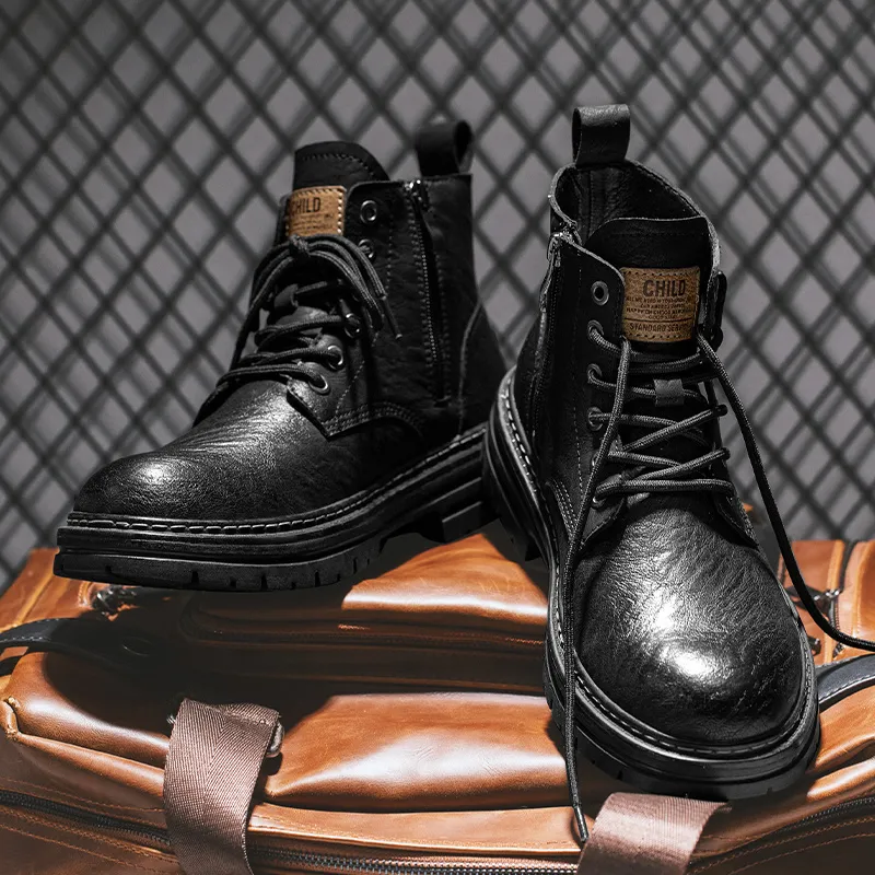 ZOIBBOE Short Martin Boot Men's-3