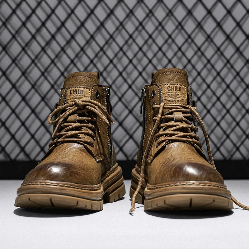 ZOIBBOE Short Martin Boot Men's-10