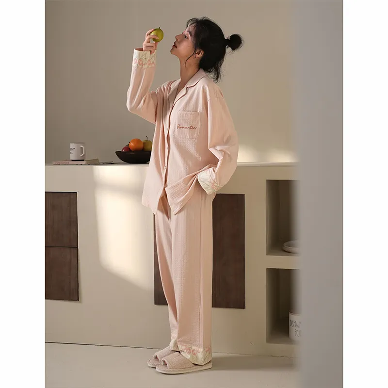 MIOJUER Pajama Set Women's Dusty Pink-4