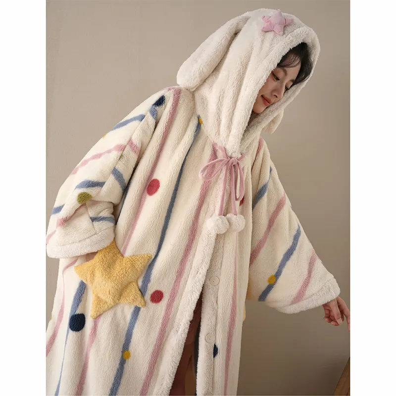 MIOJUER Pajama Set Women's Ecru-1