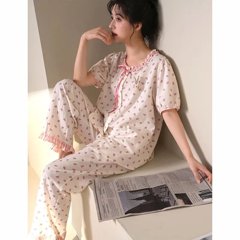 MIOJUER Pajama Set Women's Gift Box Set Pink-4