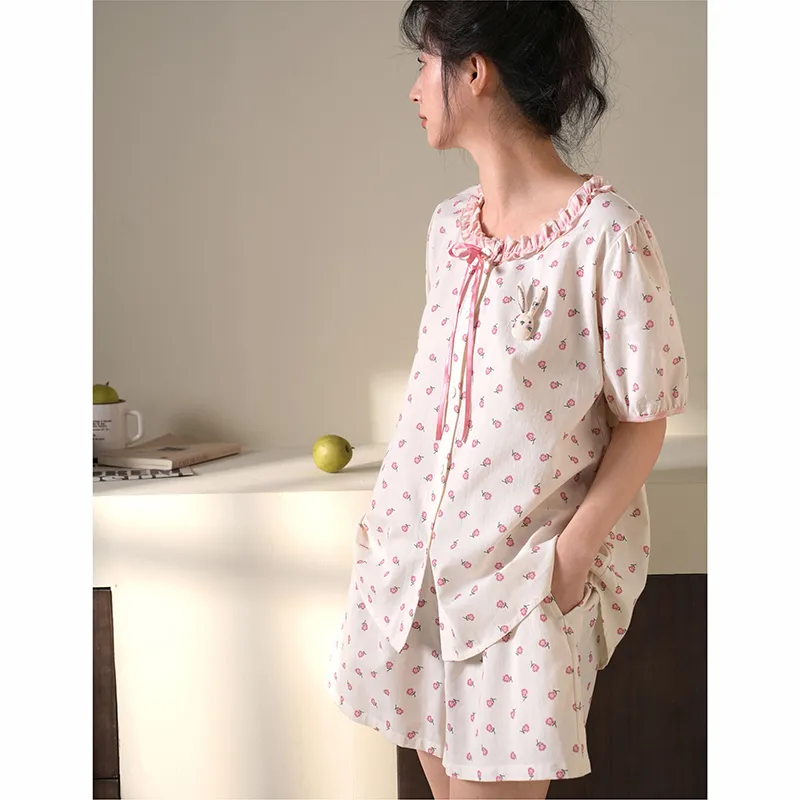 MIOJUER Pajama Set Women's Gift Box Set Pink-2