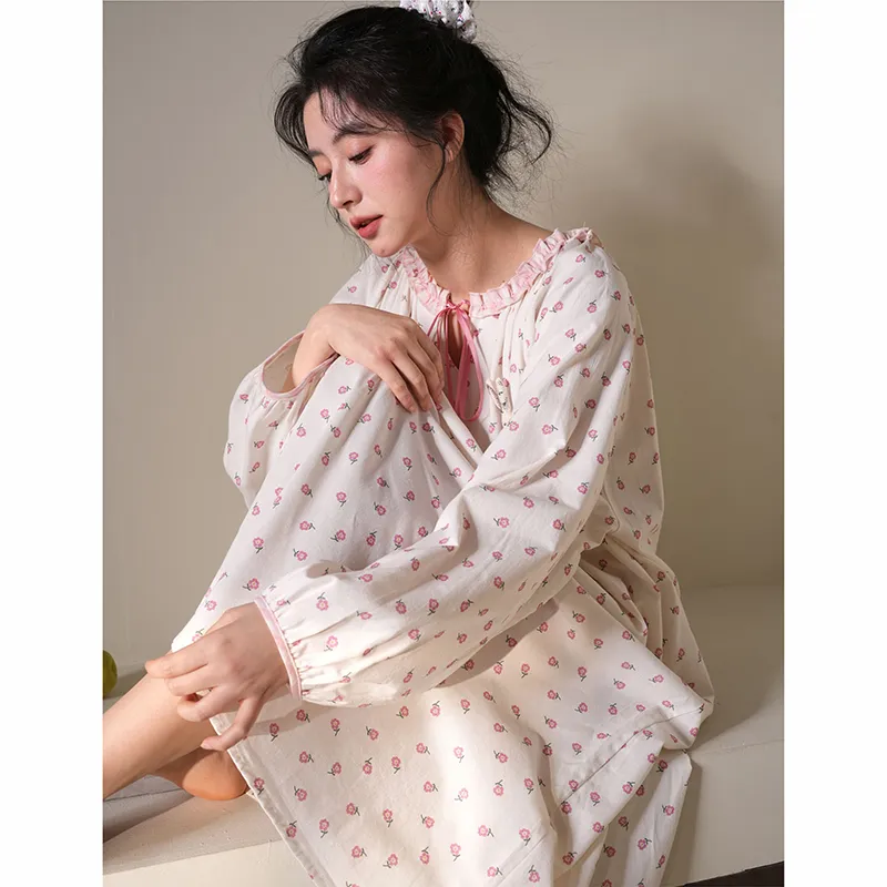 MIOJUER Nightgown Women's Gift Box Set Pink-3