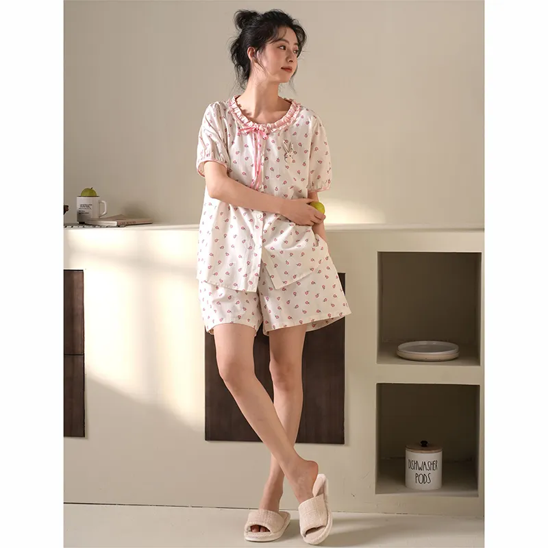 MIOJUER Pajama Set Women's Gift Box Set Pink-3