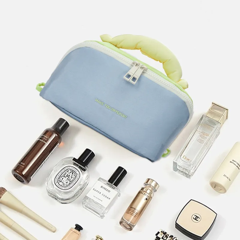 MYD Polyamide Makeup Bag Women's Lime Sea Salt-5