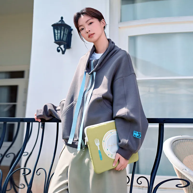 MYD Polyamide Laptop Bag Unisex Pistachio Green-6