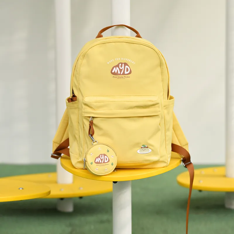 MYD Polyamide Backpack Women's Yellow-4