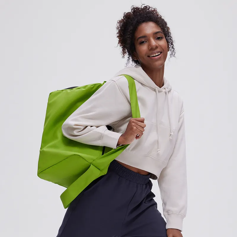 Subtle Polyester Training Bag Handbag Shoulder Bag Crossbody Bag Large Size Unisex Multicolor-32