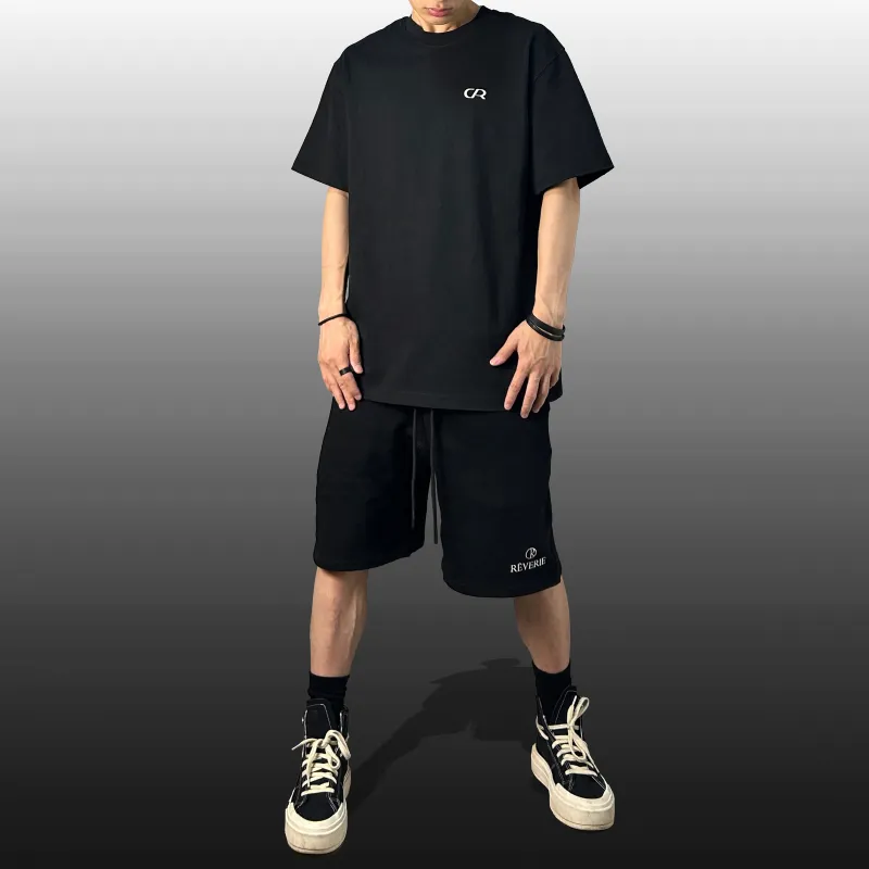 Cicibella Casual Shorts Unisex Black-2