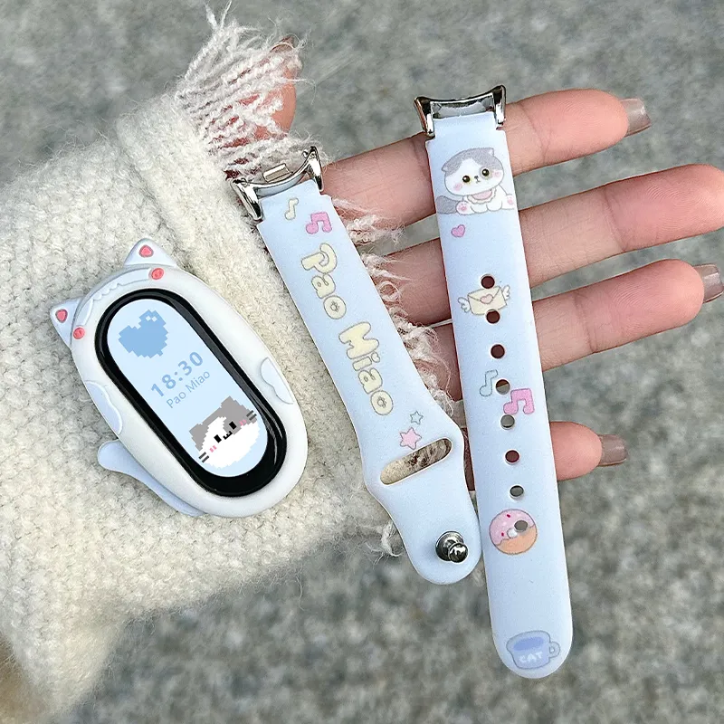 Biaodaige Xiaomi Compatibility Watch Band 120 165mm Silicone Material-2