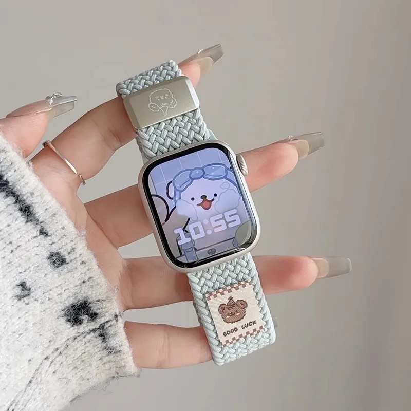 Dazzling Watch Bands Huawei Compatibility 140 180mm Fabric Material-1
