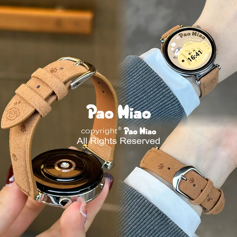 Biaodaige Watch Band Huawei Compatibility 46mm Leather-5