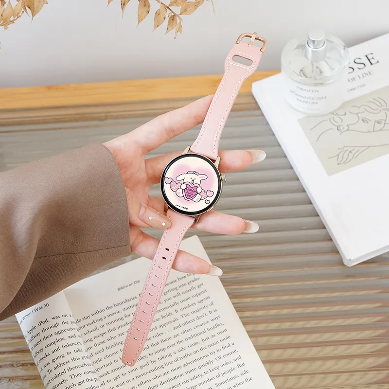 Biaodaige Watch Band Huawei Compatibility Genuine Leather Material-5