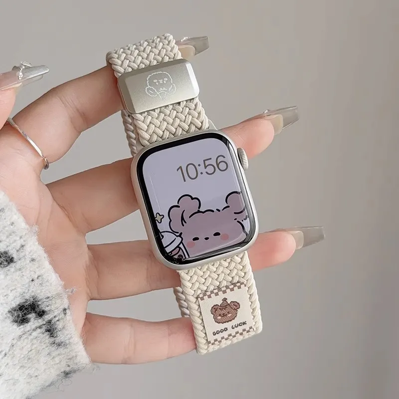 Dazzling Watch Bands Huawei Compatibility 140 180mm Fabric Material-5