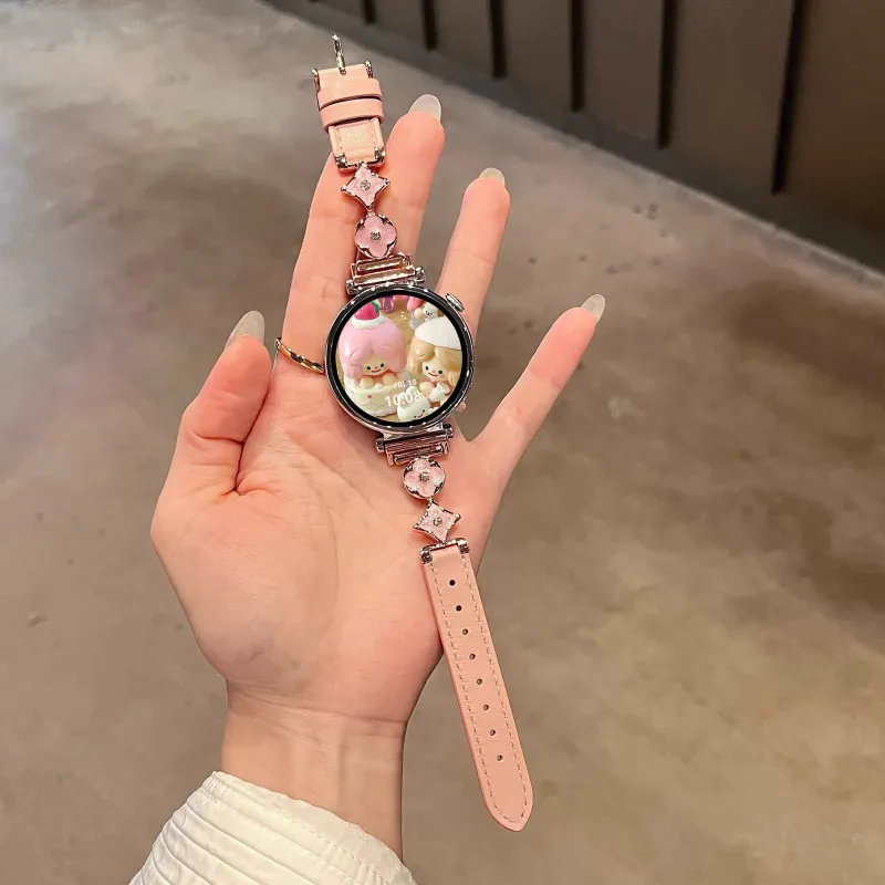Biaodaige Huawei Compatibility Watch Band Genuine Leather Material-6