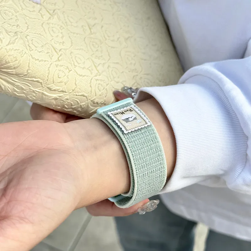 Biaodaige Watch Bands Apple Compatibility 135-175mm Fabric Material Unisex-3