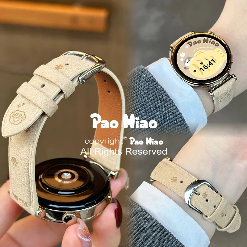 Biaodaige Watch Band Huawei Compatibility 46mm Leather-1