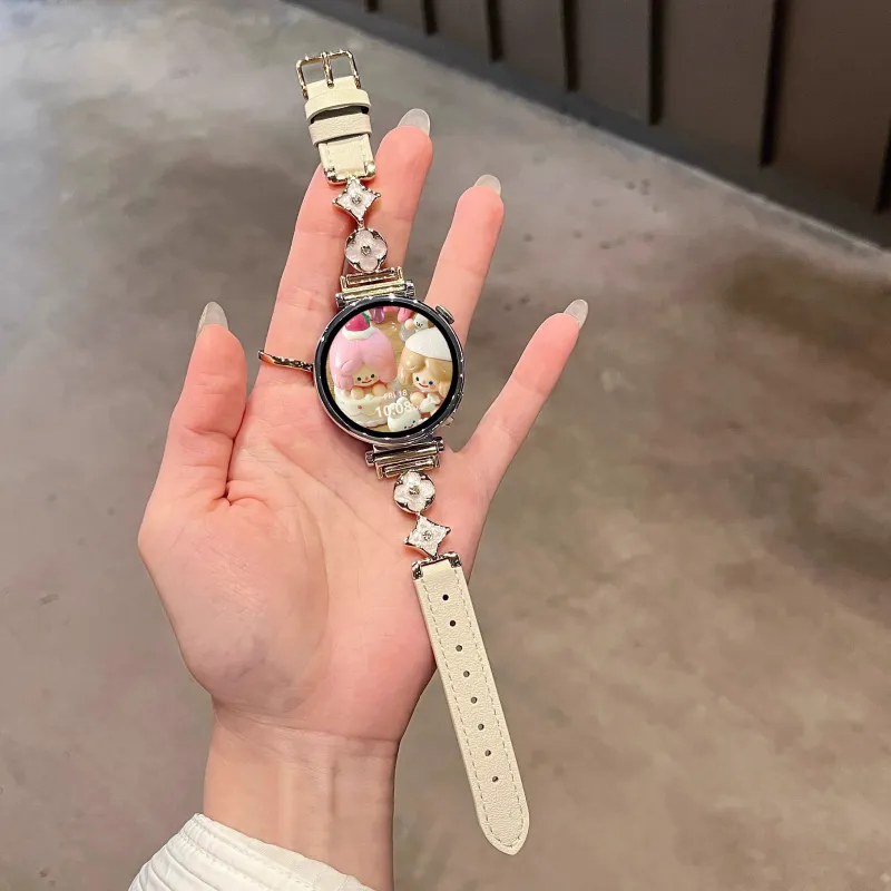 Biaodaige Huawei Compatibility Watch Band Genuine Leather Material-2