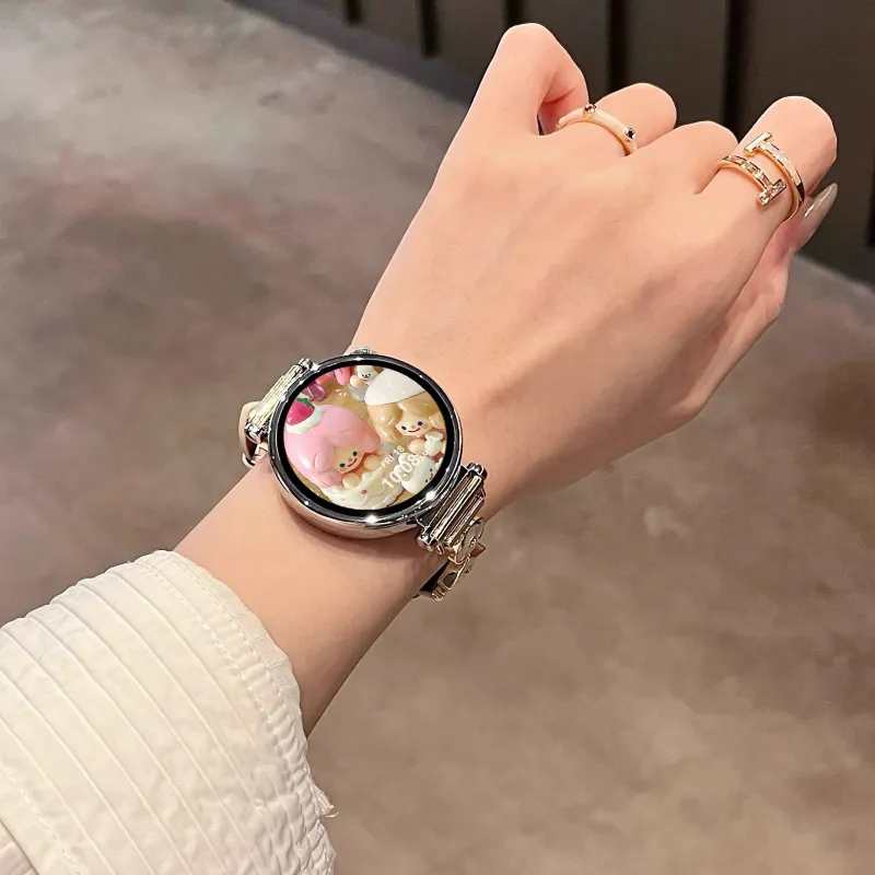 Biaodaige Huawei Compatibility Watch Band Genuine Leather Material-3