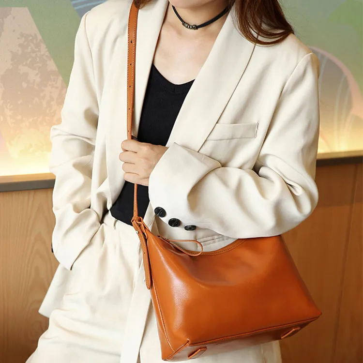 TTaG．baG Cow Leather Handbag Crossbody Bag Shoulder Bag Women's-1