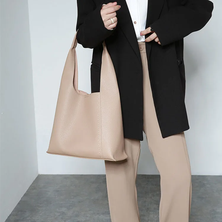 TTaG．baG Cow Leather Handbag Shoulder Bag Women's-10