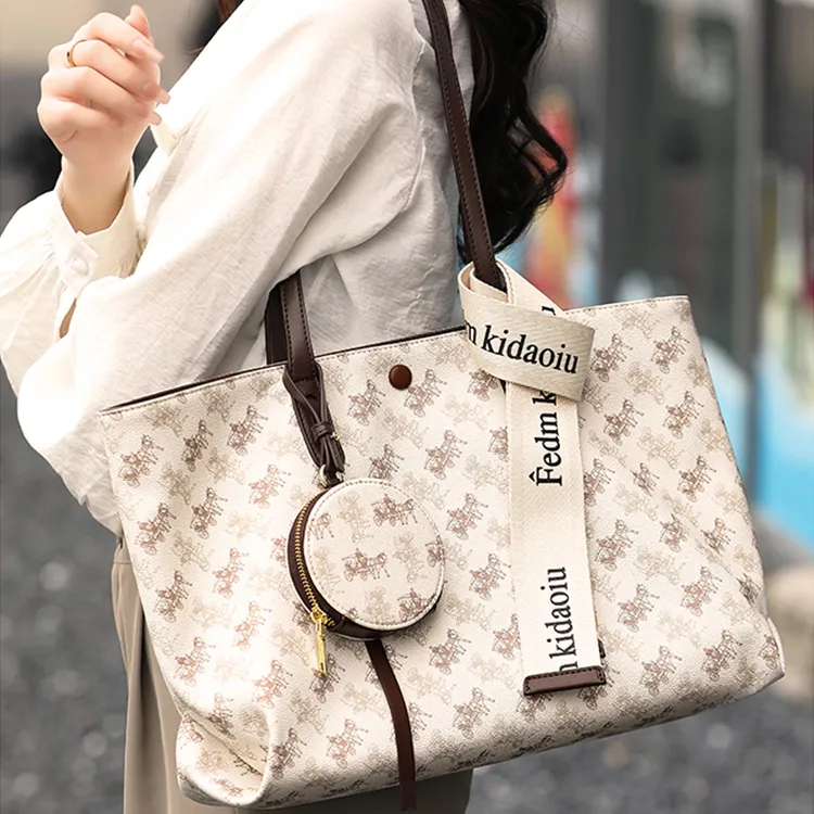 TTaG．baG Microfiber Synthetic Leather Shoulder Bag Women's-2