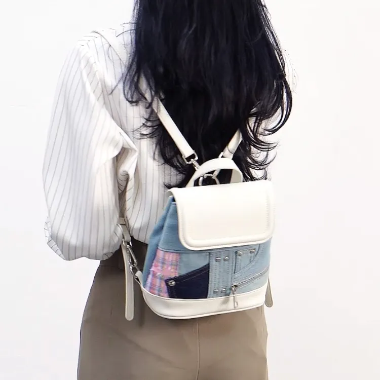 TTaG．baG Denim Backpack Women's-2