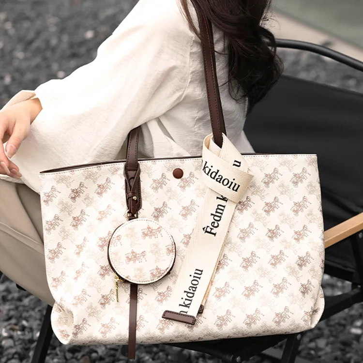 TTaG．baG Microfiber Synthetic Leather Shoulder Bag Women's-1