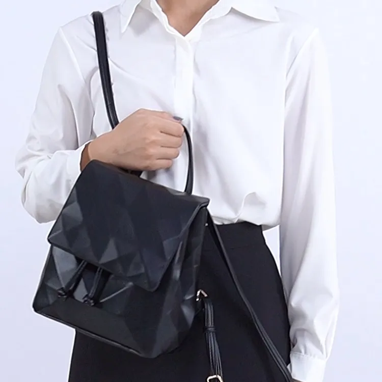 TTaG．baG Microfiber Synthetic Leather Handbag Backpack Women's-6