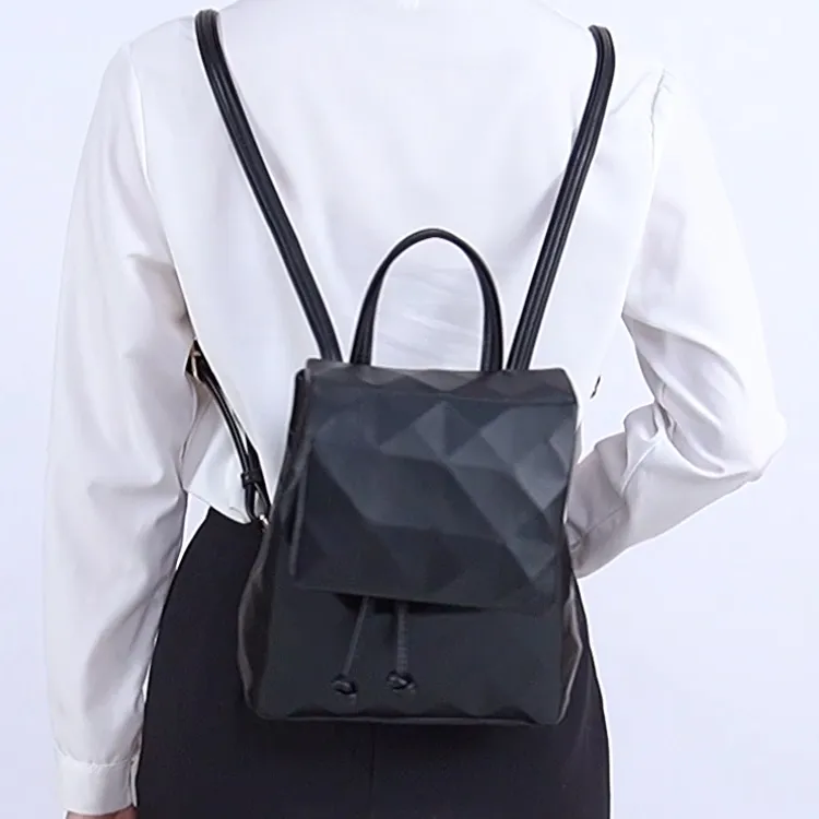 TTaG．baG Microfiber Synthetic Leather Handbag Backpack Women's-5