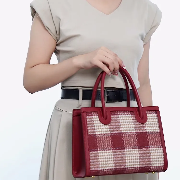 TTaG．baG Microfiber Synthetic Leather Shoulder Bag Women's-1