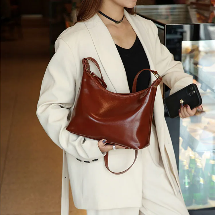 TTaG．baG Cow Leather Handbag Crossbody Bag Shoulder Bag Women's-13