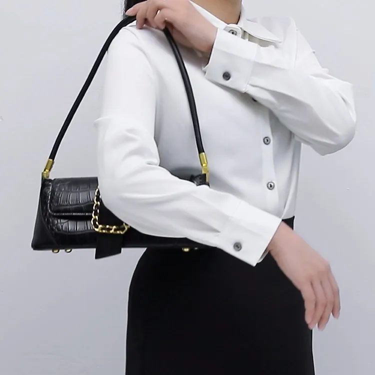 TTaG．baG Microfiber Synthetic Leather Shoulder Bag Women's-2