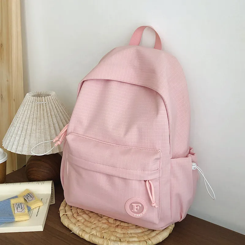 Yalu Nylon Backpack Unisex Multicolor-5