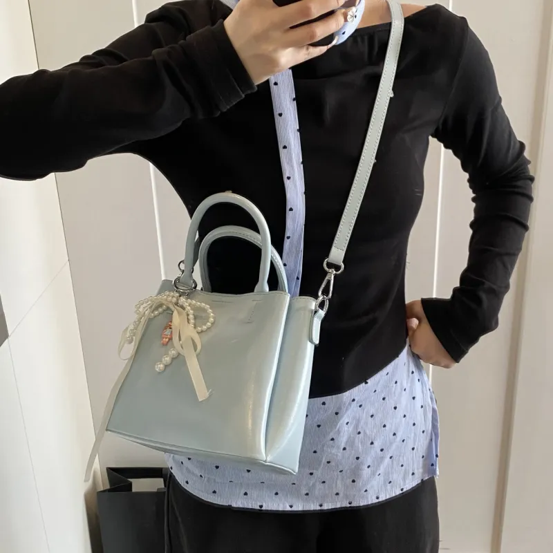 Yalu PU Shoulder Bag, Crossbody Bag, Handbag Women's Yellow/Black/Pink/Blue/White-27