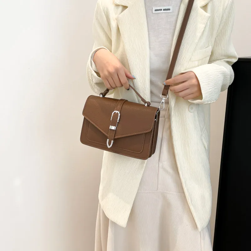 Yalu PU Handbag, Shoulder Bag, Crossbody Bag Regular Women's Black/White/Brown/Red/Khaki-18