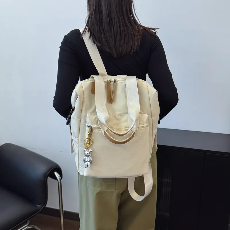 Yalu Canvas Backpack Regular Unisex Multicolor-5
