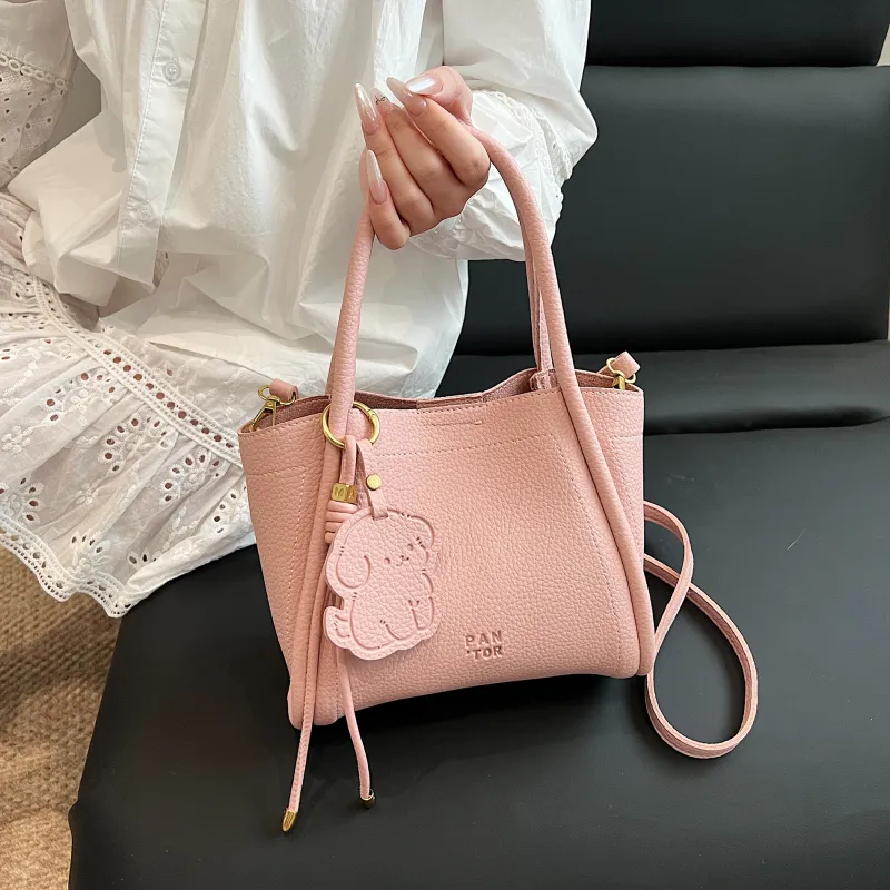 Yalu PU Shoulder Bag, Crossbody Bag, Handbag Women's White/Brown/Blue/Pink/Black-23