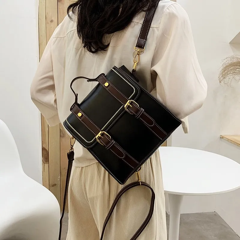Yalu PU Backpack Women's Multicolor-9