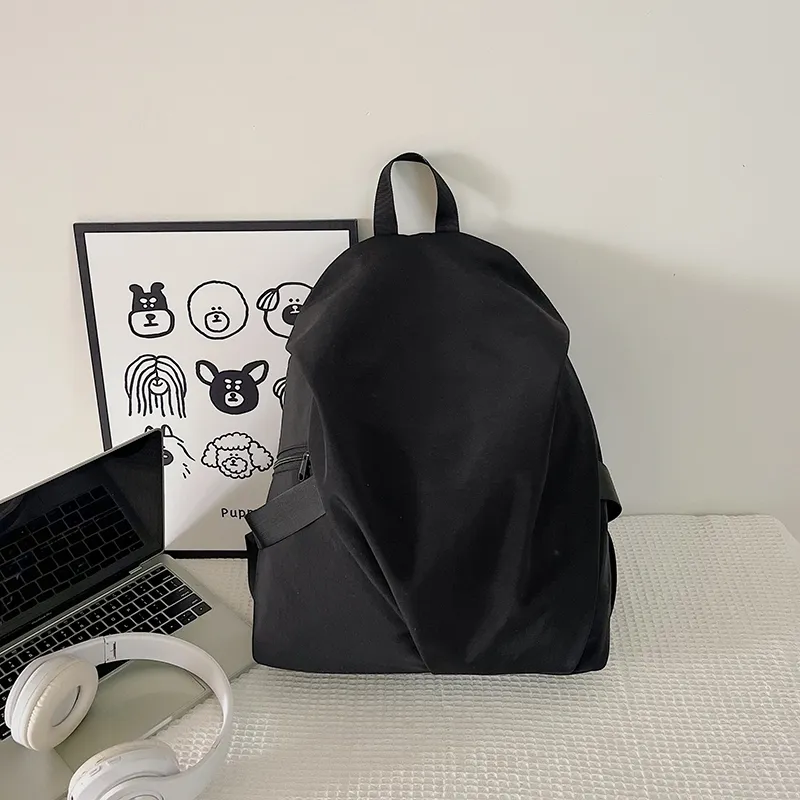 Yalu Nylon Fabric Backpack Unisex Multicolor-21