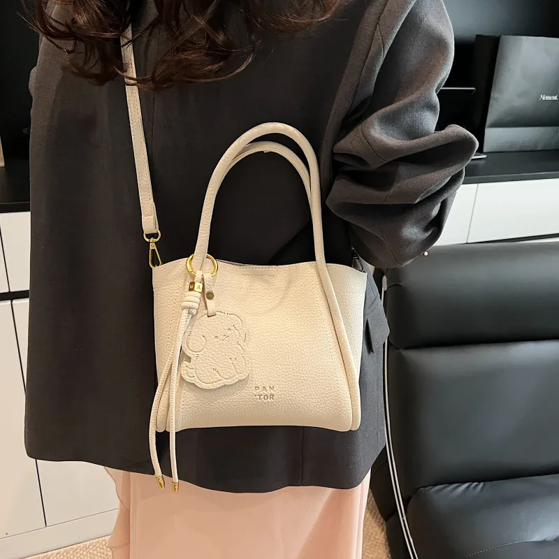 Yalu PU Shoulder Bag, Crossbody Bag, Handbag Women's White/Brown/Blue/Pink/Black-5