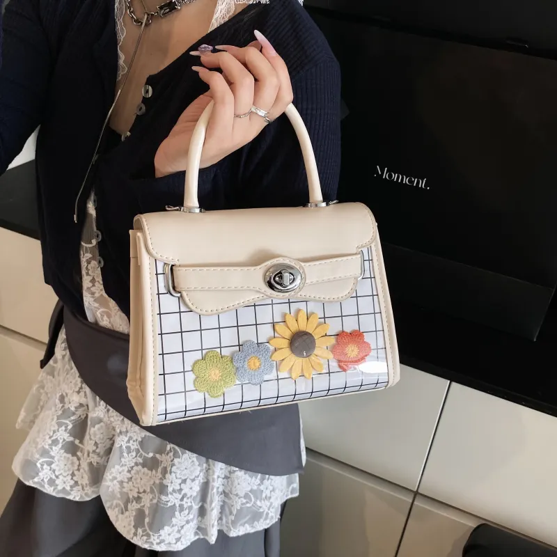 Yalu PU Shoulder Bag, Crossbody Bag, Handbag Women's Black/Pink/White-15